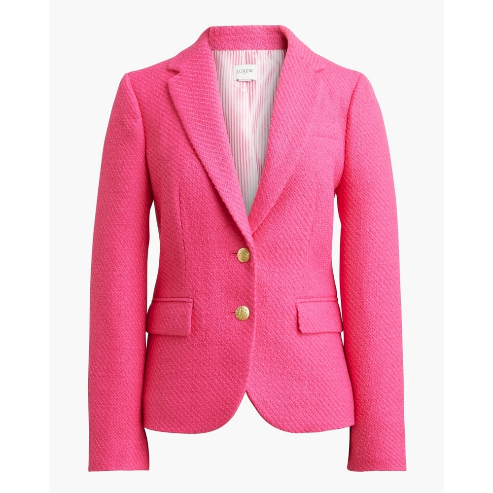 J. Crew Tweed Schoolboy Blazer